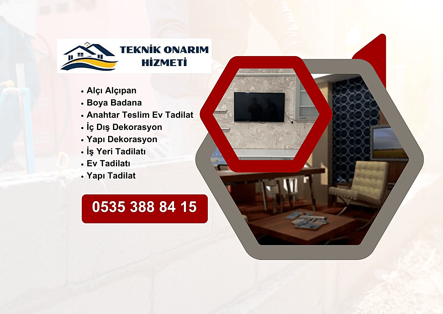 Tuzla Teknik Onarım Hizmeti